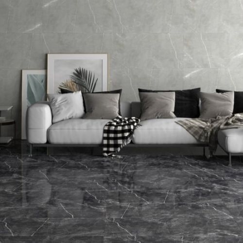 Moment Black Polished 60x120