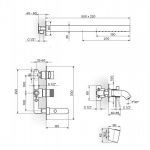 S2 231709 uzidna baterija za tuš kadu
