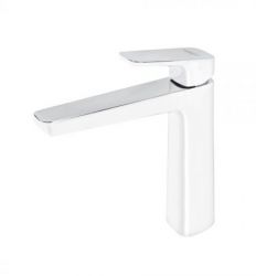 STOLZ WHITE 130109W baterija za lavabo visoka - white