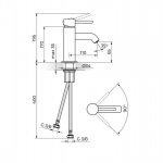 ZERRO JZ30101 Baterija za Lavabo