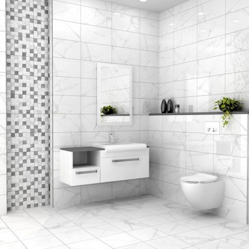 Carrara White 25×50