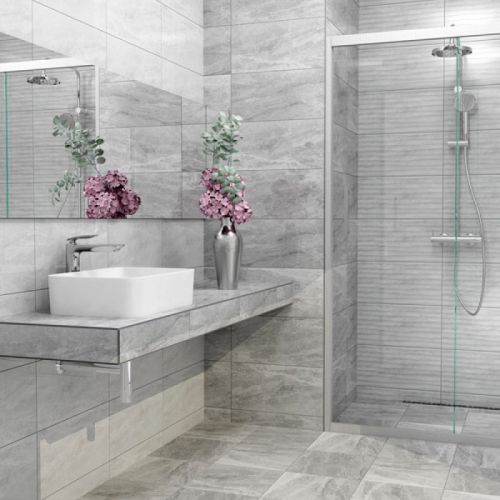 Donna Light Grey 25×50