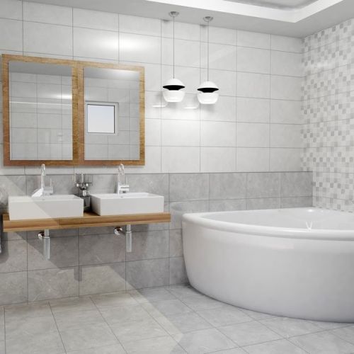 Marmo Light Gray 25×40