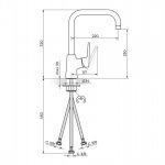STOLZ 138203 Baterija za Sudoperu, Električni Prelivni Bojler