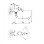 PERLA JP362001 Baterija za Protočni Bojler Izliv 200mm