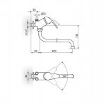 KING J362001 Baterija za Protočni Bojler Izliv 200mm