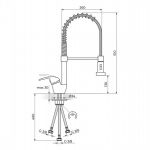 KING J389003 baterija za sudoperu - protočni bojler - poluprofesionalna