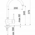 HERZ 00133 FRESH f21 baterija za sudoperu