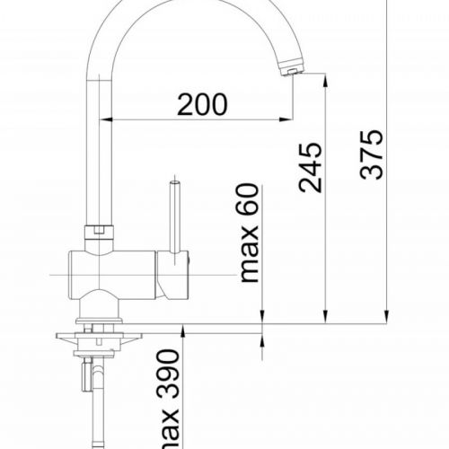 HERZ 00133 FRESH f21 baterija za sudoperu