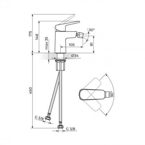 STOLZ 139101 Baterija za Bide