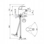 PERLA JP391001 Baterija za Bide
