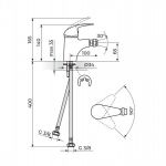 KING J391001 Baterija za Bide