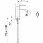 HERZ 00537 FRESH Baterija za Bide