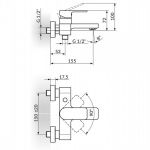 S2 GOLD 233101G baterija za kadu
