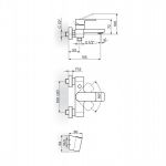 S2 BLACK 233101B baterija za kadu