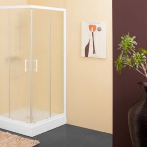 SQ LINE tuš kabina TKK 70X90 silver profili - kaljeno providno staklo 511240