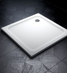 EXCEED tuš kada liveni mermer 90x90x4