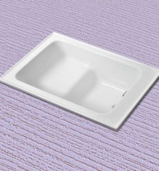 LIBRA kada akrilna 105x70 cm - sedeća -ugradna