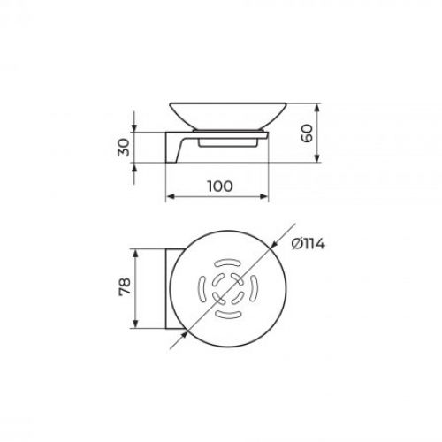STOLZ 1907 držač sapuna