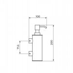 ZERRO JZ910 dozator tečnog sapuna