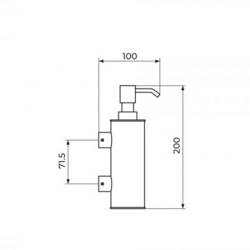 ZERRO JZ910 dozator tečnog sapuna