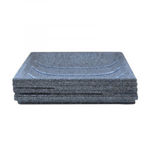 Tacna za sapun siva Polirezin Brick