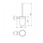 MISTIQUE JM908 držač WC četke
