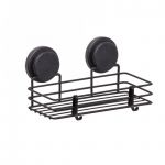 POLICA ZA TUŠ KABINU MagicFIX - 1/1 ravna crna