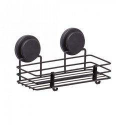 POLICA ZA TUŠ KABINU MagicFIX - 1/1 ravna crna