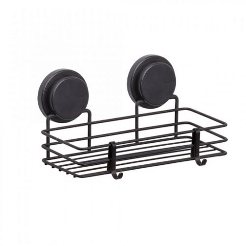 POLICA ZA TUŠ KABINU MagicFIX - 1/1 ravna crna