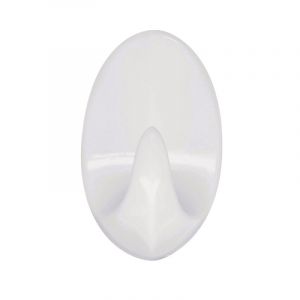 Set od 3 kukice Bele PVC