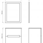 STELLA 60 – gornji deo (ogledalo)