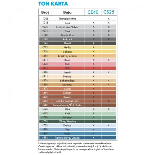 CE 40 43 Bahama Bež 2 kg