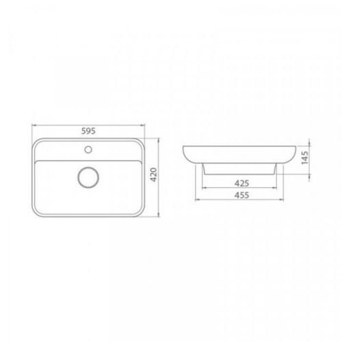 LAL Lavabo 60cm 072700-u