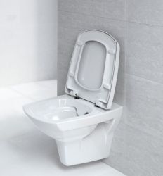 CARINA Konzolna WC Šolja Rimless sa SC Daskom