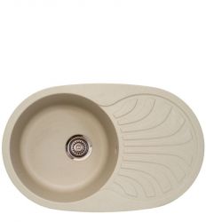 Metalac granitna usadna sudopera xVenera Plus šampanj 780x500 Ø90