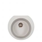 Metalac granitna usadna sudopera xOmega E520 siva Ø90