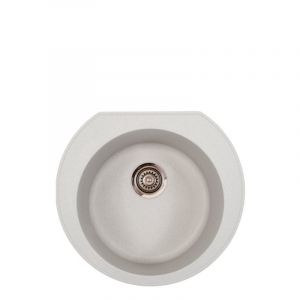 Metalac granitna usadna sudopera xOmega E520 siva Ø90