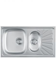 Metalac inox usadna sudopera Luna Flex 1.5D Ø90