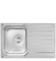 Metalac inox usadna sudopera Nera Praktik 1D ø90