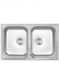 Metalac inox usadna sudopera Nera Praktik 2D Ø90