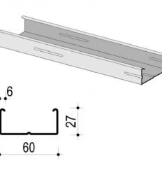 CD PROFIL 0.5 mm 4 m