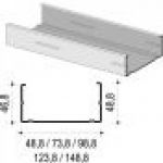 CW Profil 0.5 75 mm 4 m