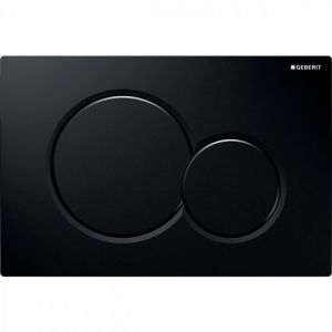 Geberit Sigma 01 aktivirna tipka - crna RAL 9005-sjaj 115.770.DW.5
