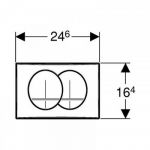Taster Delta 20 GEBERIT 115.100.11.1