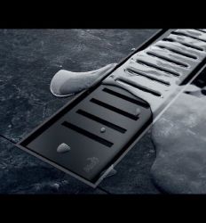 ALCA Tuš Kanalica APZ10 BLACK 850 mm