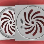  Podna rešetka 5380 150×150/Ø130mm inox