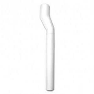 Ispirna cev za vodokotlic-kruta