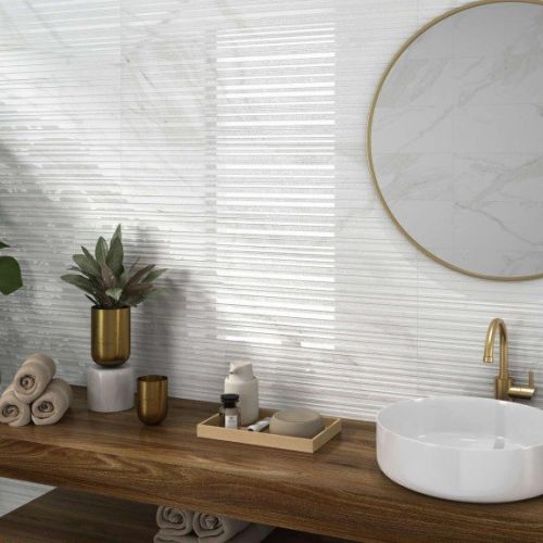 Naos Blanco Nazca Mat Rett 30×90