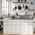 Metro Style White 10×30